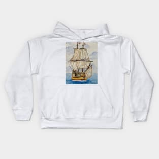 Mayflower 400th Anniversary Kids Hoodie